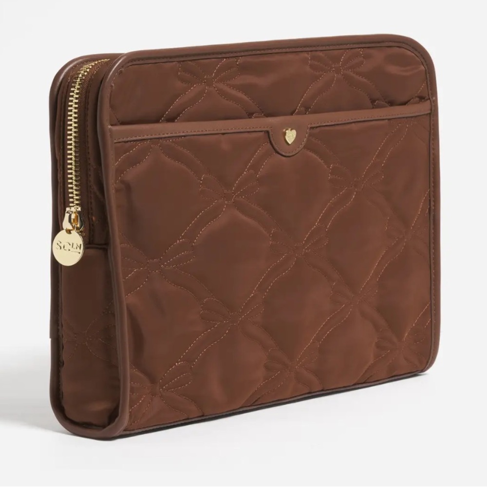 Stoney Clover Lane laptop case (J'adore, espresso)